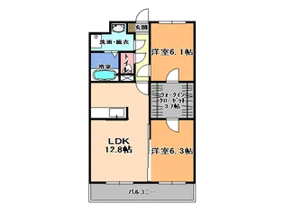 フォルテ【6階】の間取り