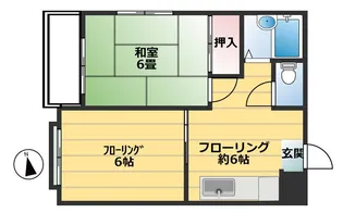 関口マンション【3階】の間取り