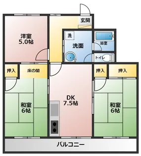 サンコーポMAKI【3階】の間取り