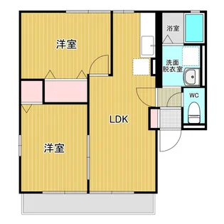 MSプレイスII【1階】の間取り