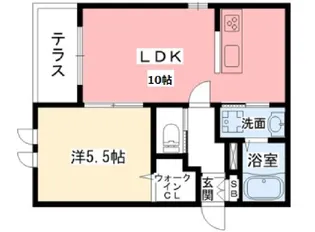 メゾン・ド・トキワ【1階】の間取り