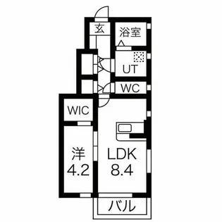 T-SION【1階】の間取り