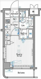 ガーラ・ステージ武蔵小杉【4階】の間取り