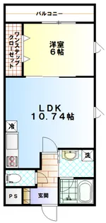 メゾン今村【2階】の間取り