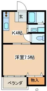 AYA【2階】の間取り