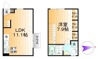 キングハウス阿佐ヶ谷南の間取り