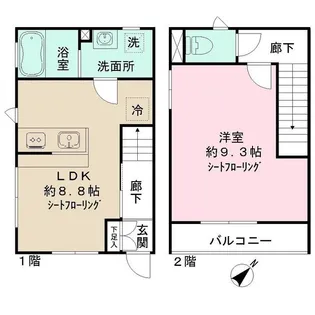 神奈川県横浜市保土ヶ谷区上星川1【一戸建】の間取り