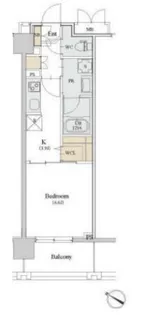 1Kの間取り画像