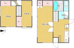 東京都八王子市万町【一戸建】の間取り