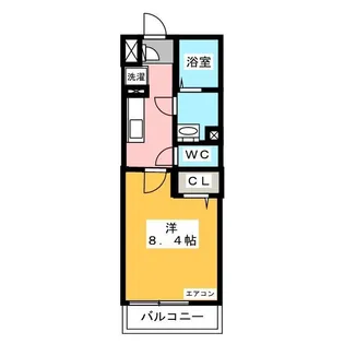 リブリ・トーカク【1階】の間取り
