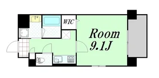 レクエルド塚本【5階】の間取り