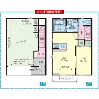 茨城県水戸市平須町【アパート】の間取り