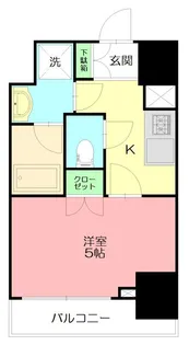 GRANDREVE横濱II【10階】の間取り