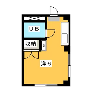 内野ハイツ【3階】の間取り