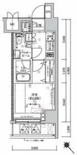 LUMEED横濱鶴見【3階】の間取り
