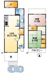 兵庫県神戸市北区鈴蘭台東町2【一戸建】の間取り