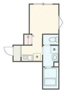 MELDIA祐天寺【1階】の間取り
