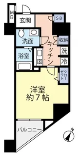 東京都練馬区桜台2【マンション】の間取り