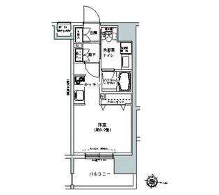 東京都板橋区大和町【マンション】の間取り