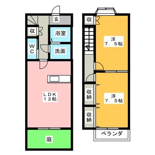 愛知県小牧市応時1【一戸建】の間取り