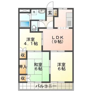 Acuro Hills【2階】の間取り