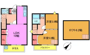 フォルス13の間取り