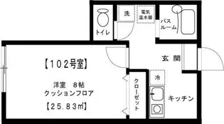 エルドエル【1階】の間取り