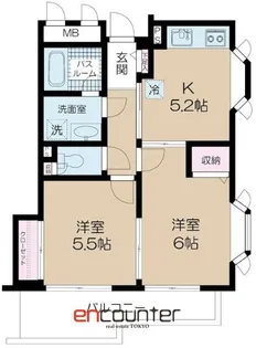 スカイヒル荻窪【3階】の間取り
