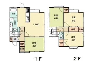 広島県廿日市市八坂2【一戸建】の間取り
