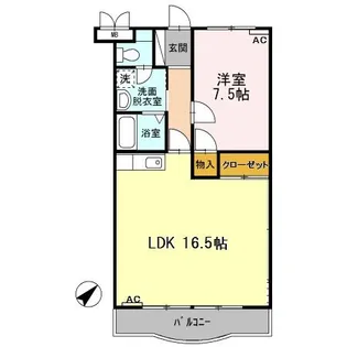 静岡県静岡市駿河区敷地2【マンション】の間取り