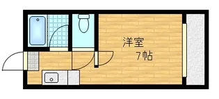 サンシャイン野村【1階】の間取り