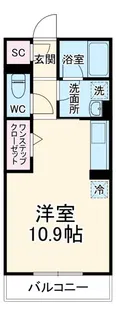 グラン・シャリオ【2階】の間取り