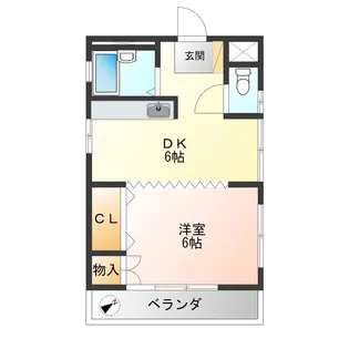 菅長ビル【3階】の間取り