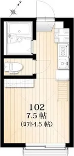 AZEST-RENT町屋【1階】の間取り