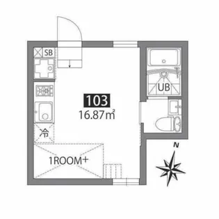品川テラス【1階】の間取り