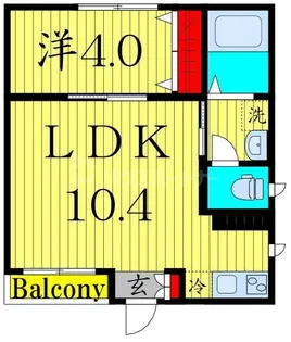 Court Heims【1階】の間取り