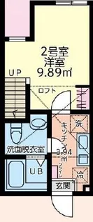 ブリックス本厚木【2階】の間取り