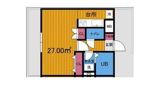 アムールミオ【2階】の間取り