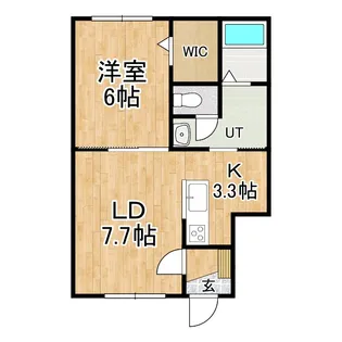 仮称)西16南6AP【1階】の間取り