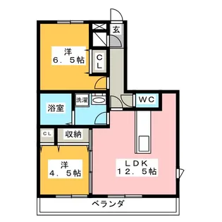 Casa Grande【1階】の間取り