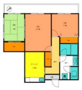 安西ビル【3階】の間取り