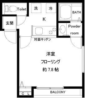 ハミングバード【2階】の間取り