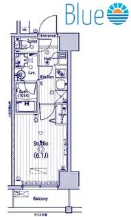 ガーラ新横浜グランドステージ【4階】の間取り