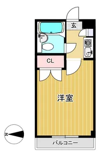 KAZUハイツ【2階】の間取り