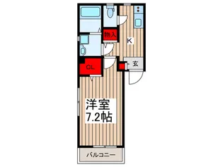 ラルジュール【1階】の間取り