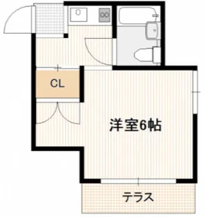 クラバウターマン【4階】の間取り