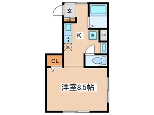 VISTA本駒込【3階】の間取り