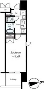 パルティール今池【10階】の間取り