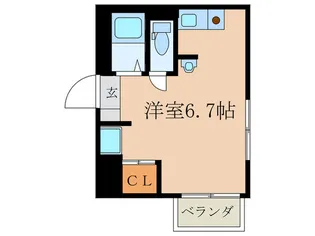 ボ-ディングハウスY.G【1階】の間取り