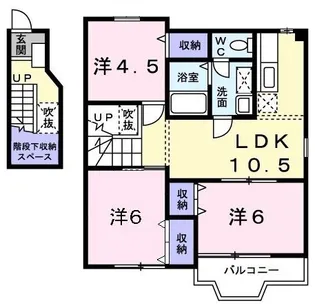 エクセレンス【2階】の間取り